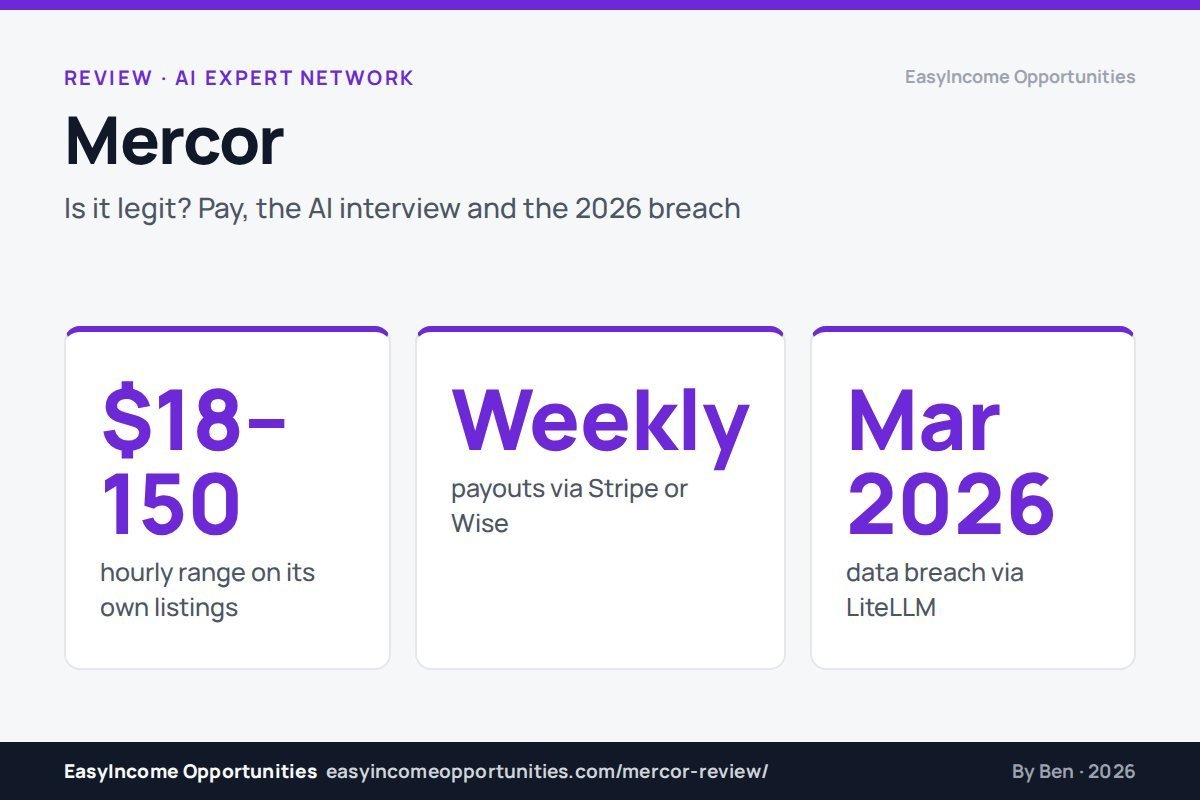 Mercor Review 2026: Is Mercor Legit? Pay, the AI Interview and the Data Breach